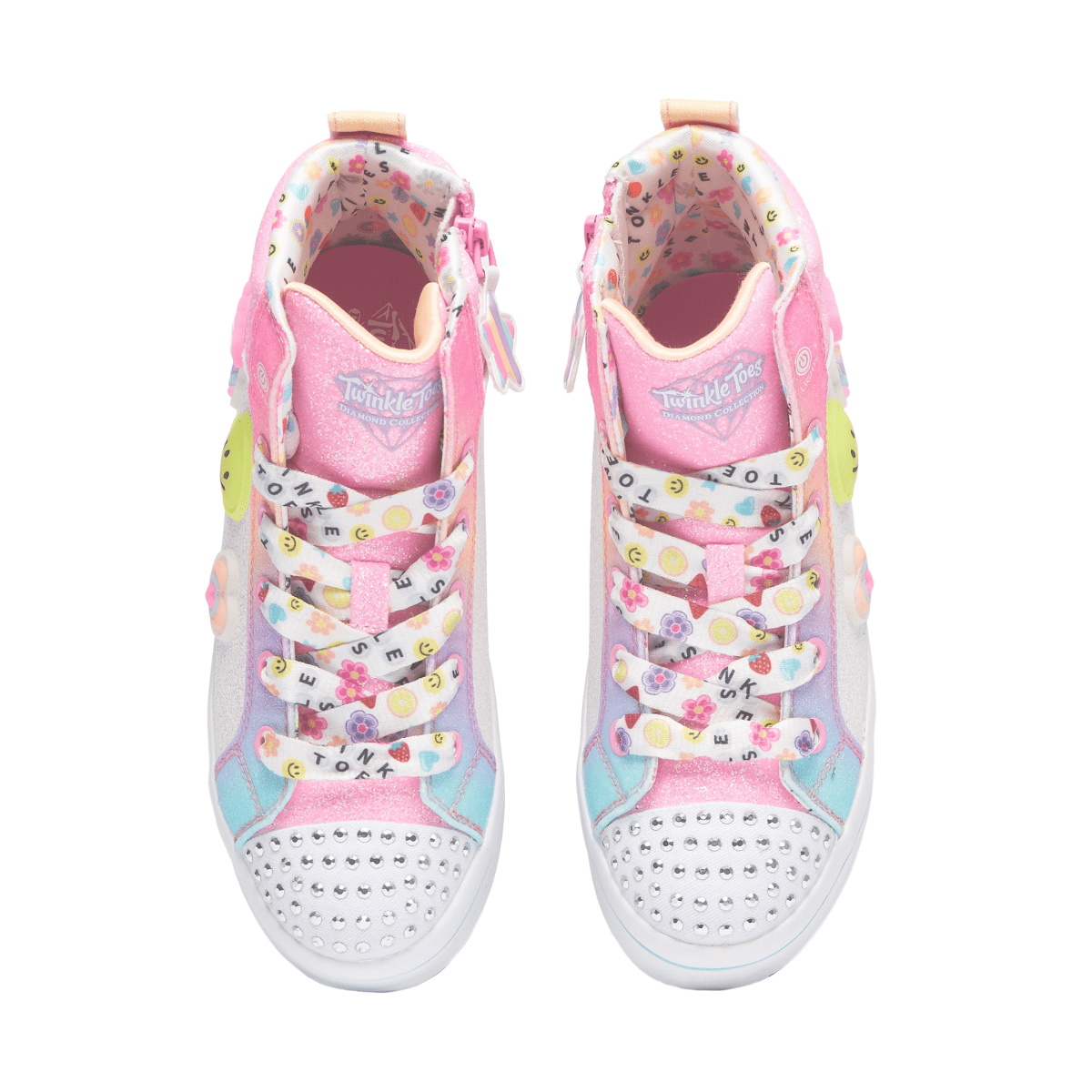 Skechers Girls' (Preschool) 314383LWMLT Twinkle Toes: Twi - Lites 2.0 Multicolor/White - 1100356 - Tip Top Shoes of New York