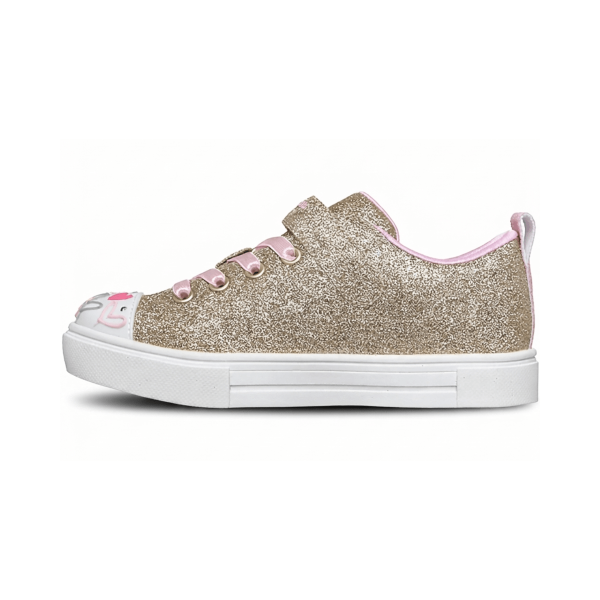 Skechers Girls (Preschool) 314463LGDMT Twinkle Toes JGoldcrown Twinkle Spark Gold/Multicolor - 1112441 - Tip Top Shoes of New York