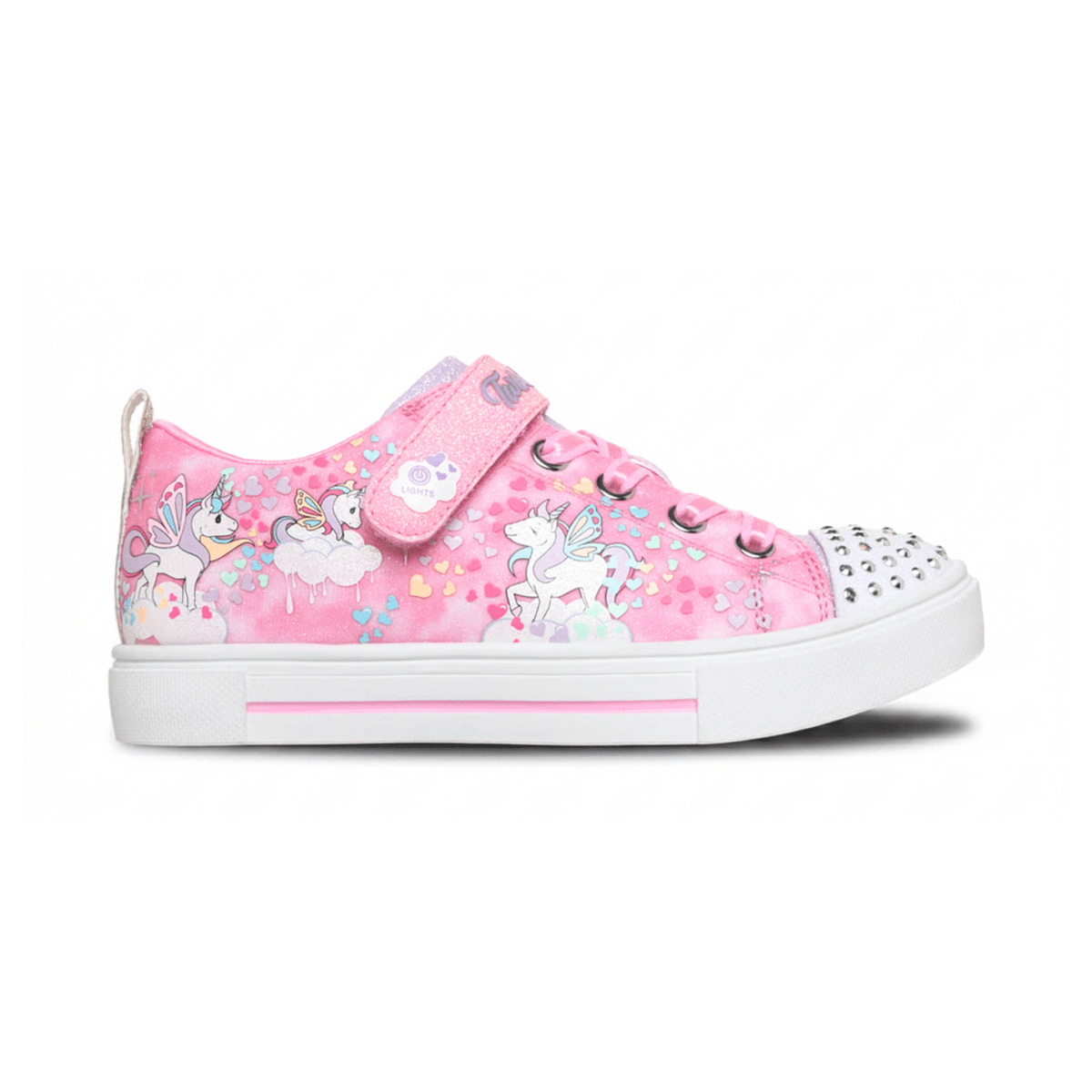 Skechers Girls (Preschool) 314468LPKM Twinkle Toes: Twinkle Sparks - Unicorn Wonderland Pink/Multicolor - 1112429 - Tip Top Shoes of New York