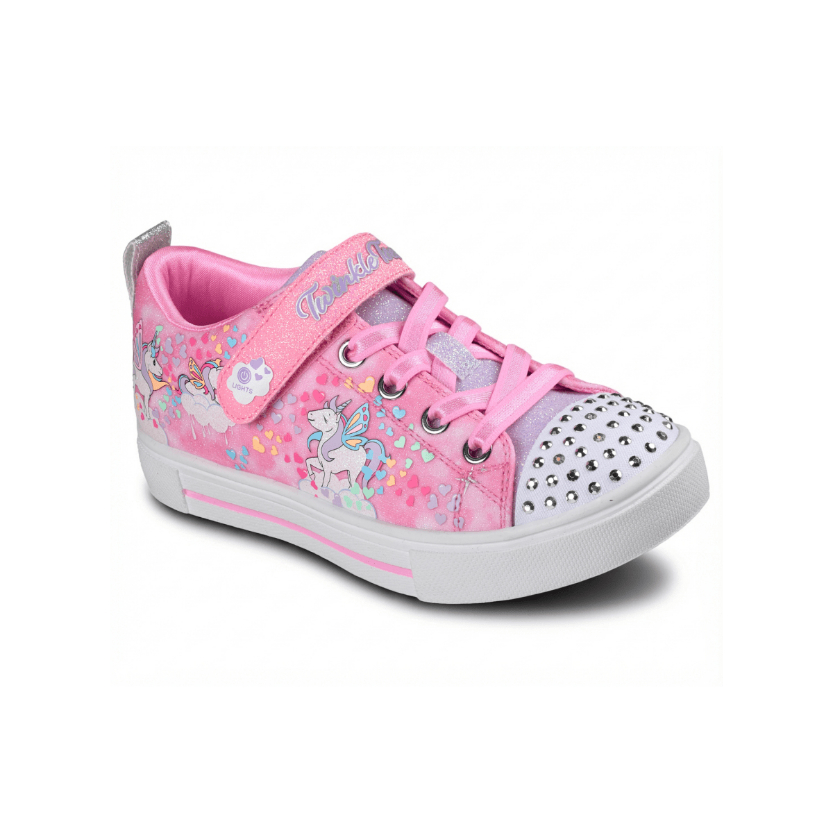 Skechers Girls (Preschool) 314468LPKM Twinkle Toes: Twinkle Sparks - Unicorn Wonderland Pink/Multicolor - 1112429 - Tip Top Shoes of New York