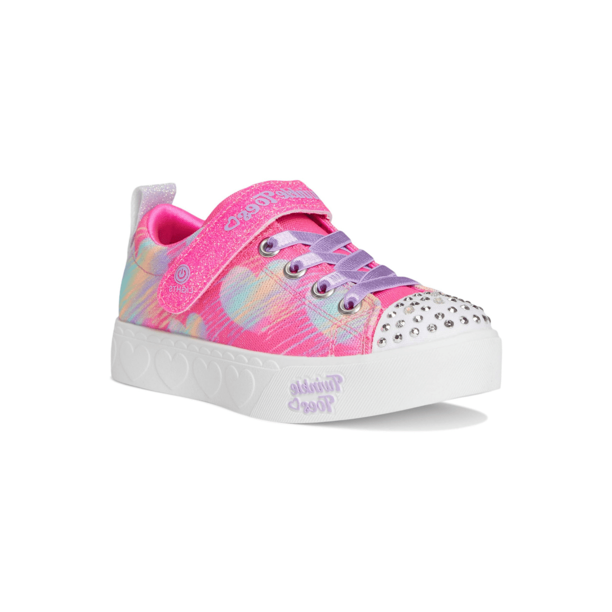 Skechers Girls' (Preschool) 314621LPKMT Twinkle Toes: Heart Steps - Heart Sketch Pink/Multicolor - 1105715 - Tip Top Shoes of New York