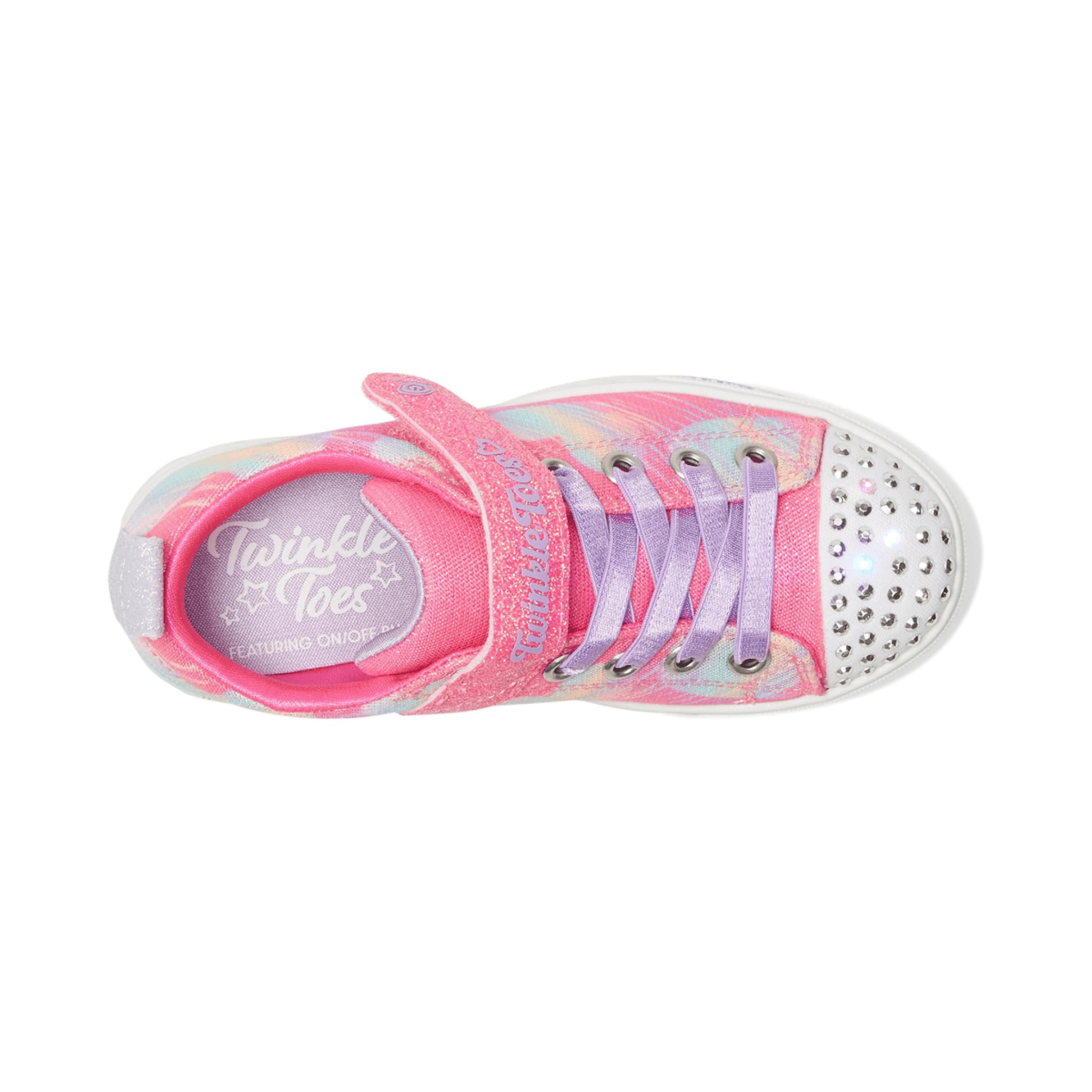 Skechers Girls' (Preschool) 314621LPKMT Twinkle Toes: Heart Steps - Heart Sketch Pink/Multicolor - 1105715 - Tip Top Shoes of New York