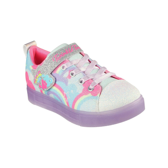 Skechers Girl's (Preschool) 314749LMLT Twinkle Toes: Twinkle Sparks Ice 2.0 - Shimmering Sky Multi - 1090032 - Tip Top Shoes of New York