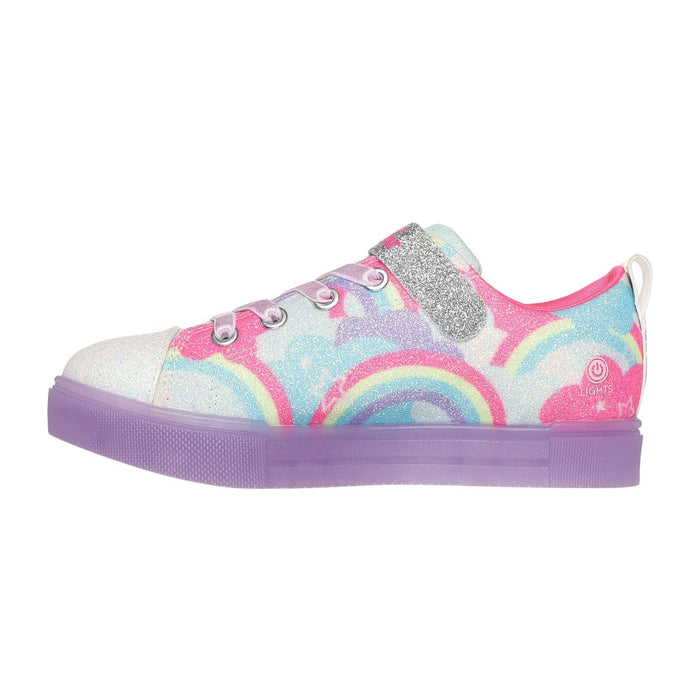 Skechers Girl's (Preschool) 314749LMLT Twinkle Toes: Twinkle Sparks Ice 2.0 - Shimmering Sky Multi - 1090032 - Tip Top Shoes of New York