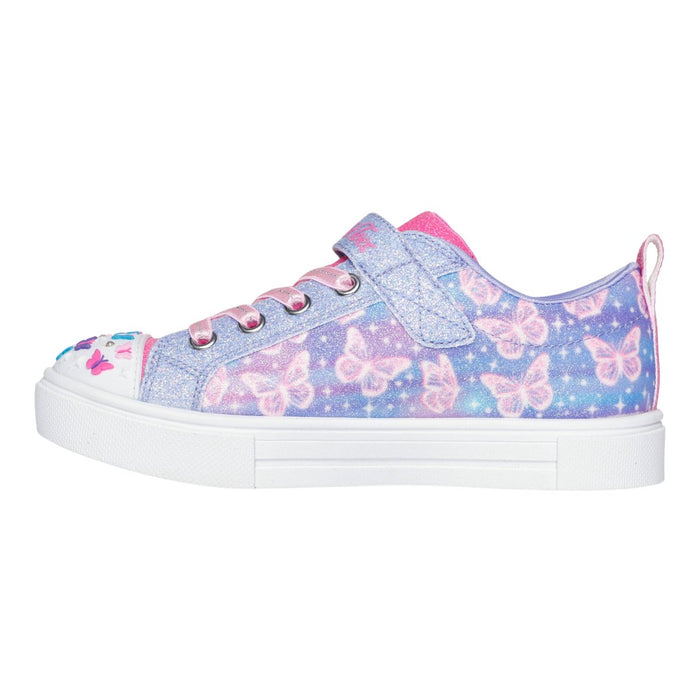 Skechers Girl's (Preschool) 314813LLVMT Twinkle Toes: Twinkle Sparks - Ombre Flutter Lavender/Multi - 1089754 - Tip Top Shoes of New York