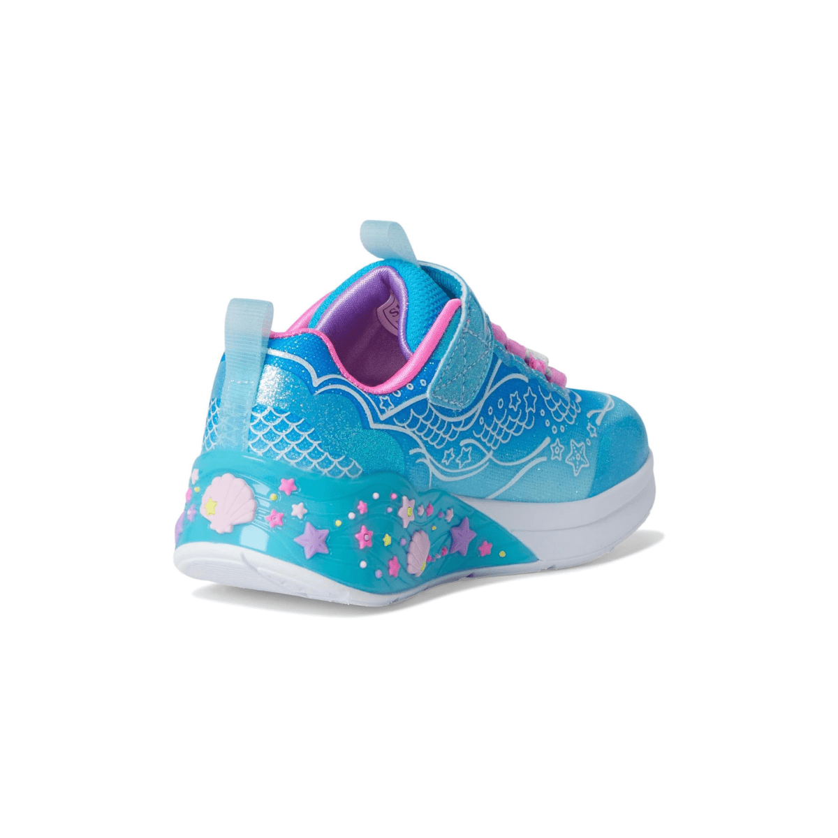 Skechers Girls (Preschool) S - Lights: Mermaid Dreams Blue/Multicolor - 1106738 - Tip Top Shoes of New York