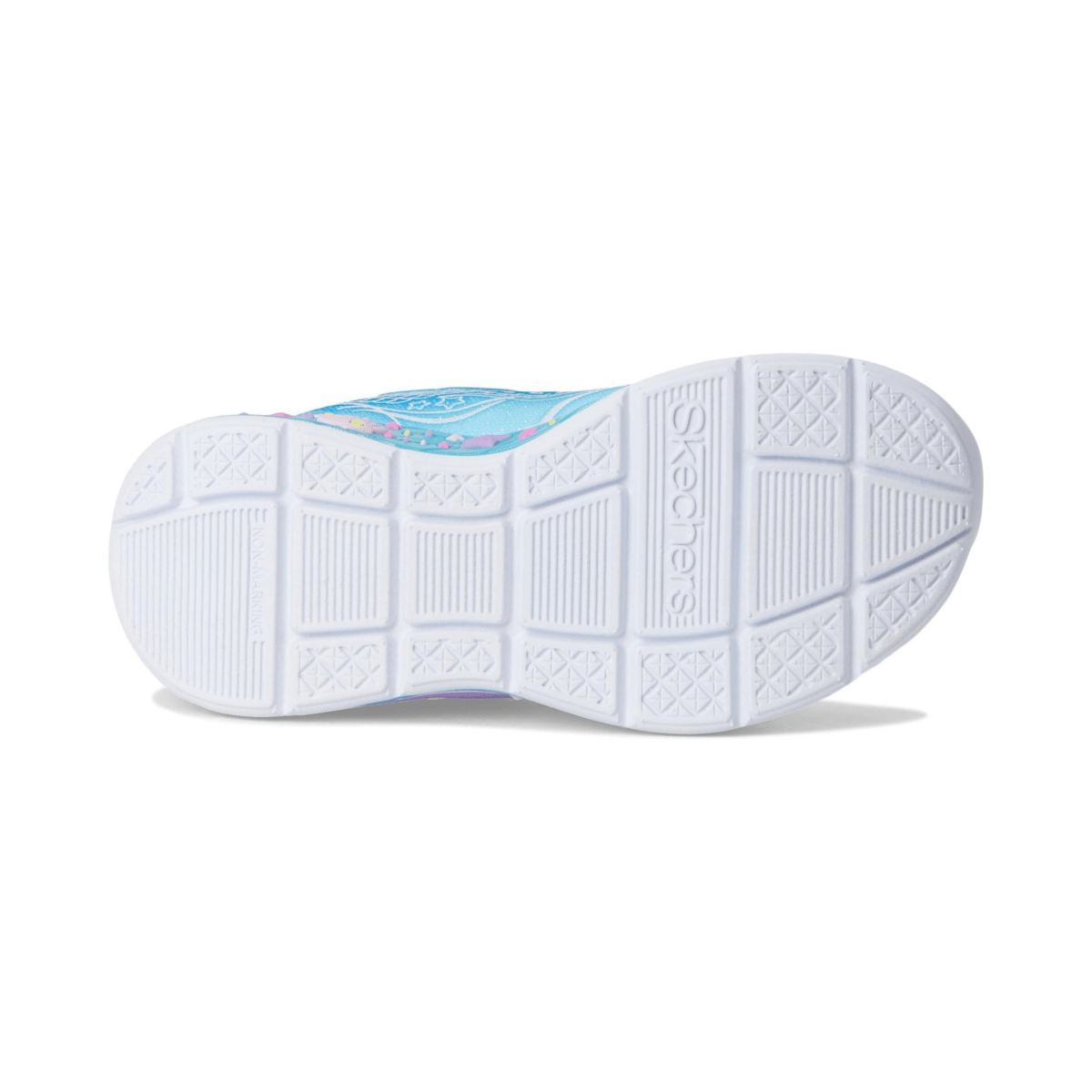Skechers Girls (Preschool) S - Lights: Mermaid Dreams Blue/Multicolor - 1106738 - Tip Top Shoes of New York