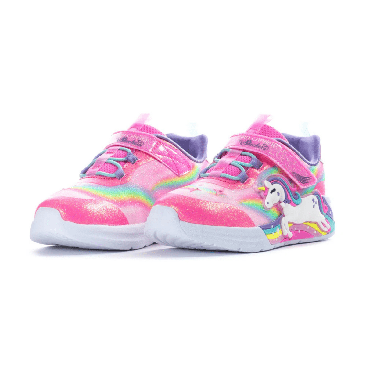 Skechers Toddlers' 302298NPKMT Unicorn Chaser Pink/Rainbow - 1100409 - Tip Top Shoes of New York