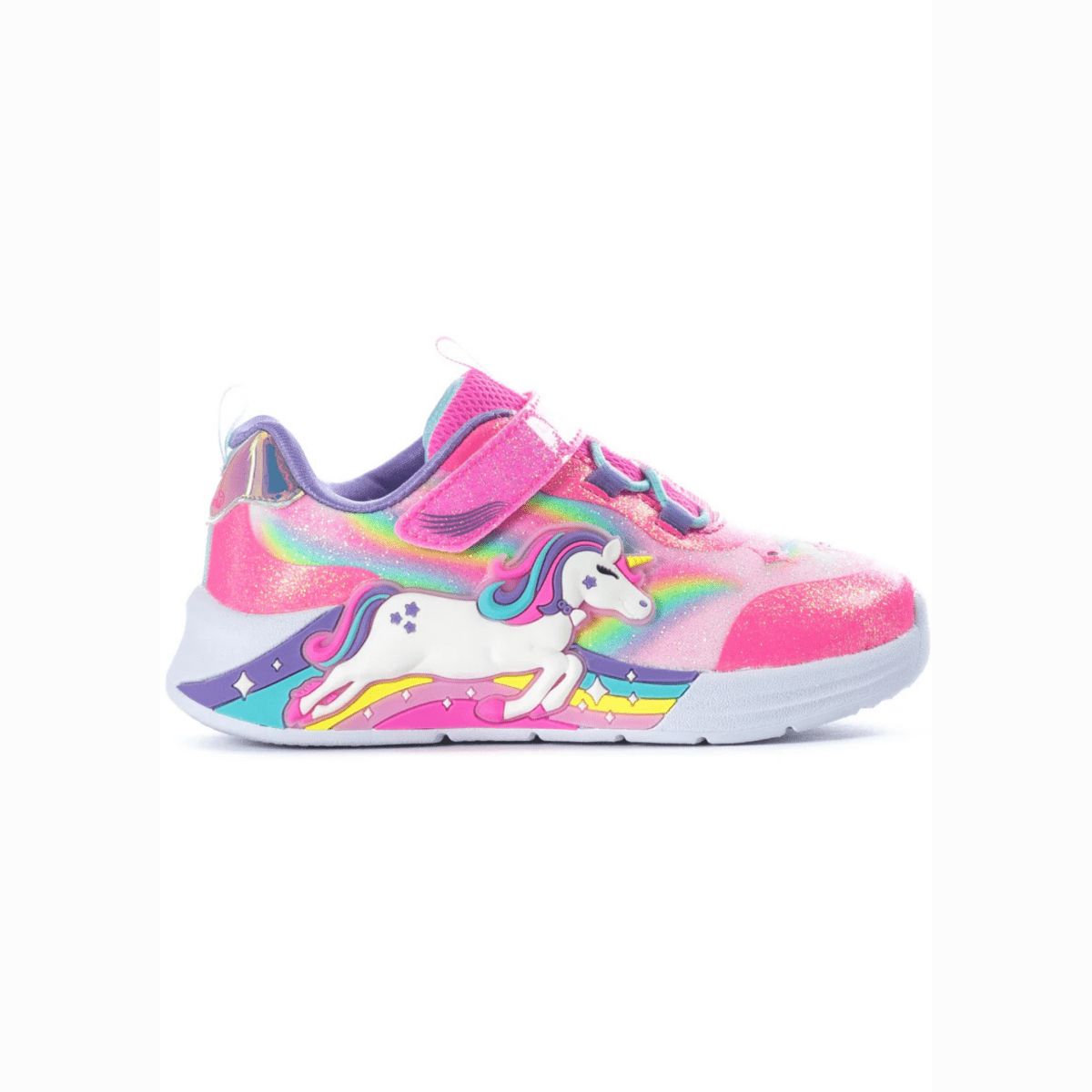 Skechers Toddlers' 302298NPKMT Unicorn Chaser Pink/Rainbow - 1100409 - Tip Top Shoes of New York