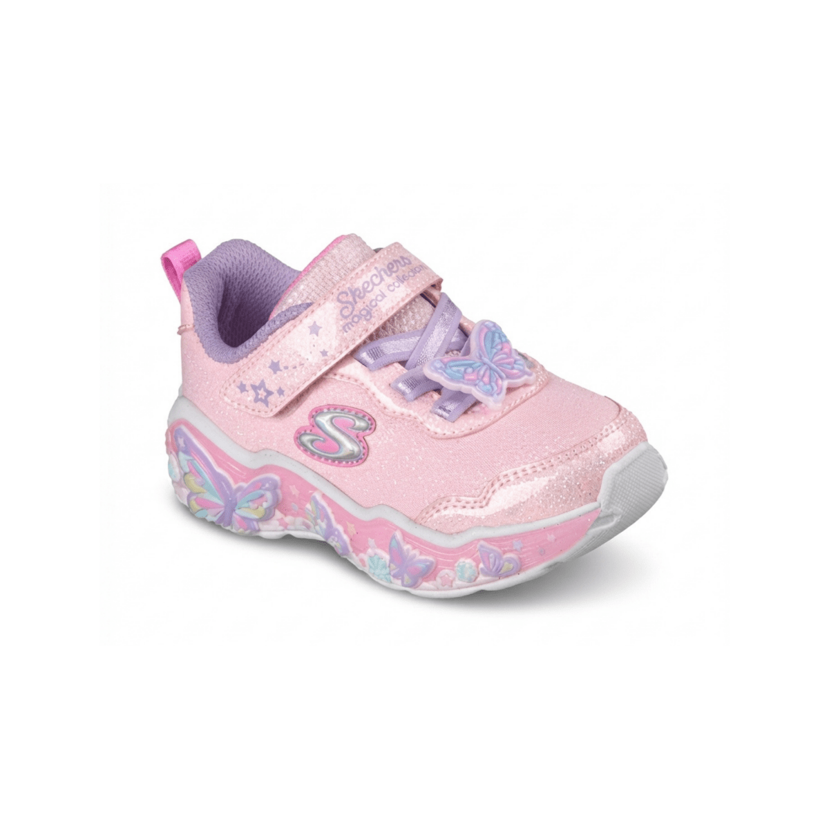 Skechers Toddlers 303066NLPMT S-Lights: Lil Butterfly Bliss Light Pink - 1112484 - Tip Top Shoes of New York