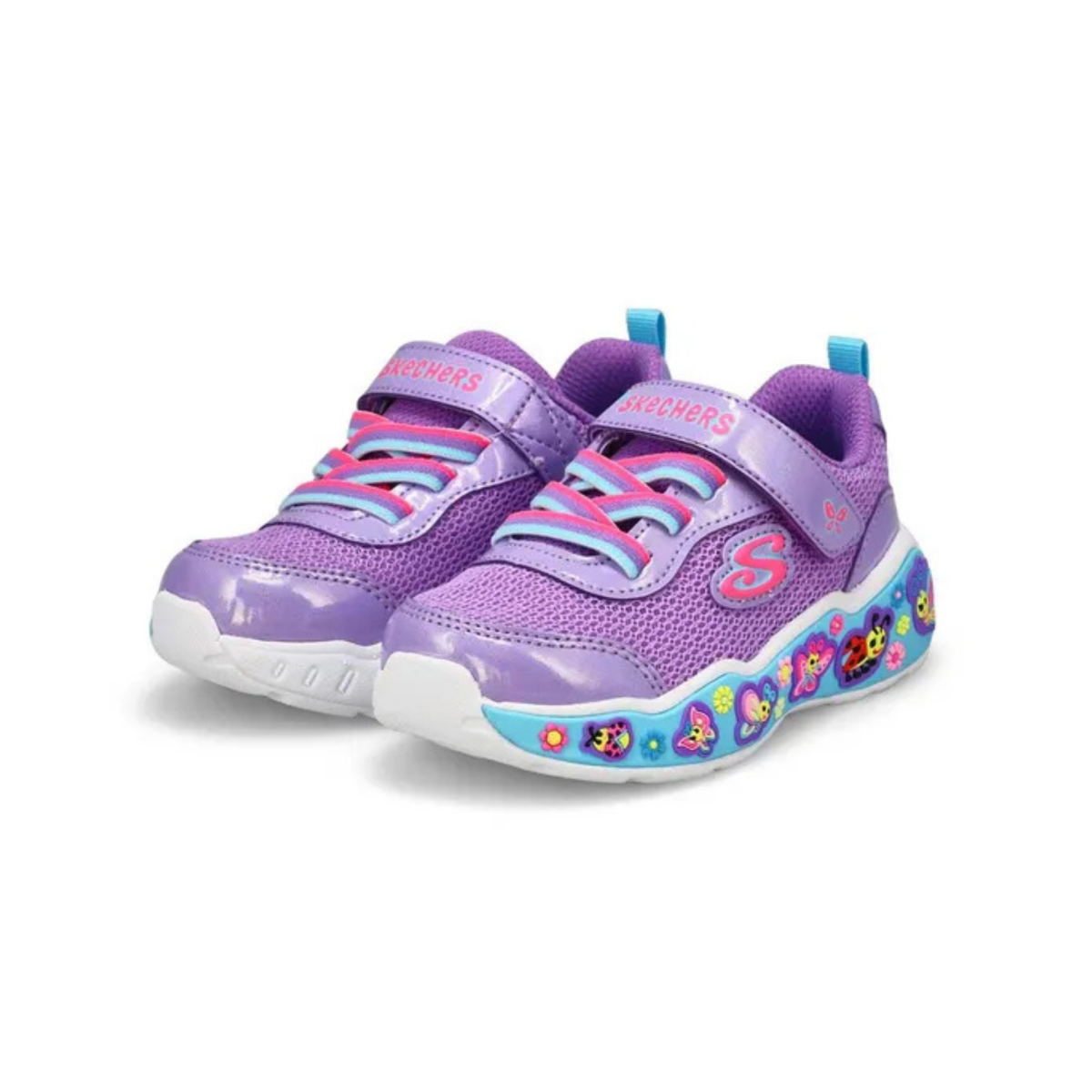 Skechers Toddlers 303158NPRMT Play Scene - Fun Squad Purple/Multicolor - 1107616 - Tip Top Shoes of New York
