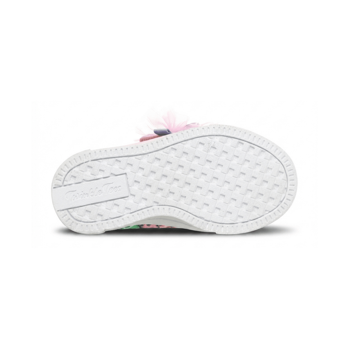Skechers Toddlers 314493NSMLT Twinkle Toes Care Bears: Twinkle Sparks - Care Bears Cutie Silver/Multicolor - 1112508 - Tip Top Shoes of New York