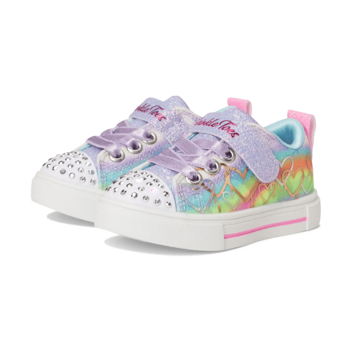 Skechers Toddlers' 314823NLVMT Twinkle Toes: Twinkle Sparks - Ombre Love Lavender/Multicolor - 1100433 - Tip Top Shoes of New York