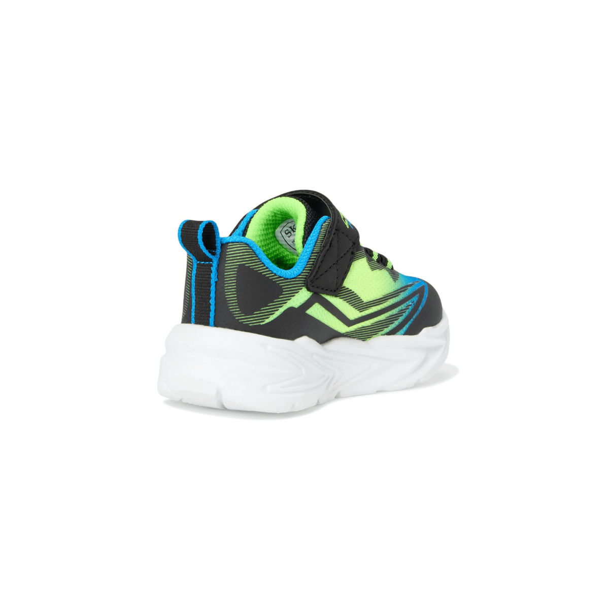 Skechers Toddlers' 400139NBBLM S Lights: Flex - Glow Ultra Black/Blue/Lime - 1100370 - Tip Top Shoes of New York