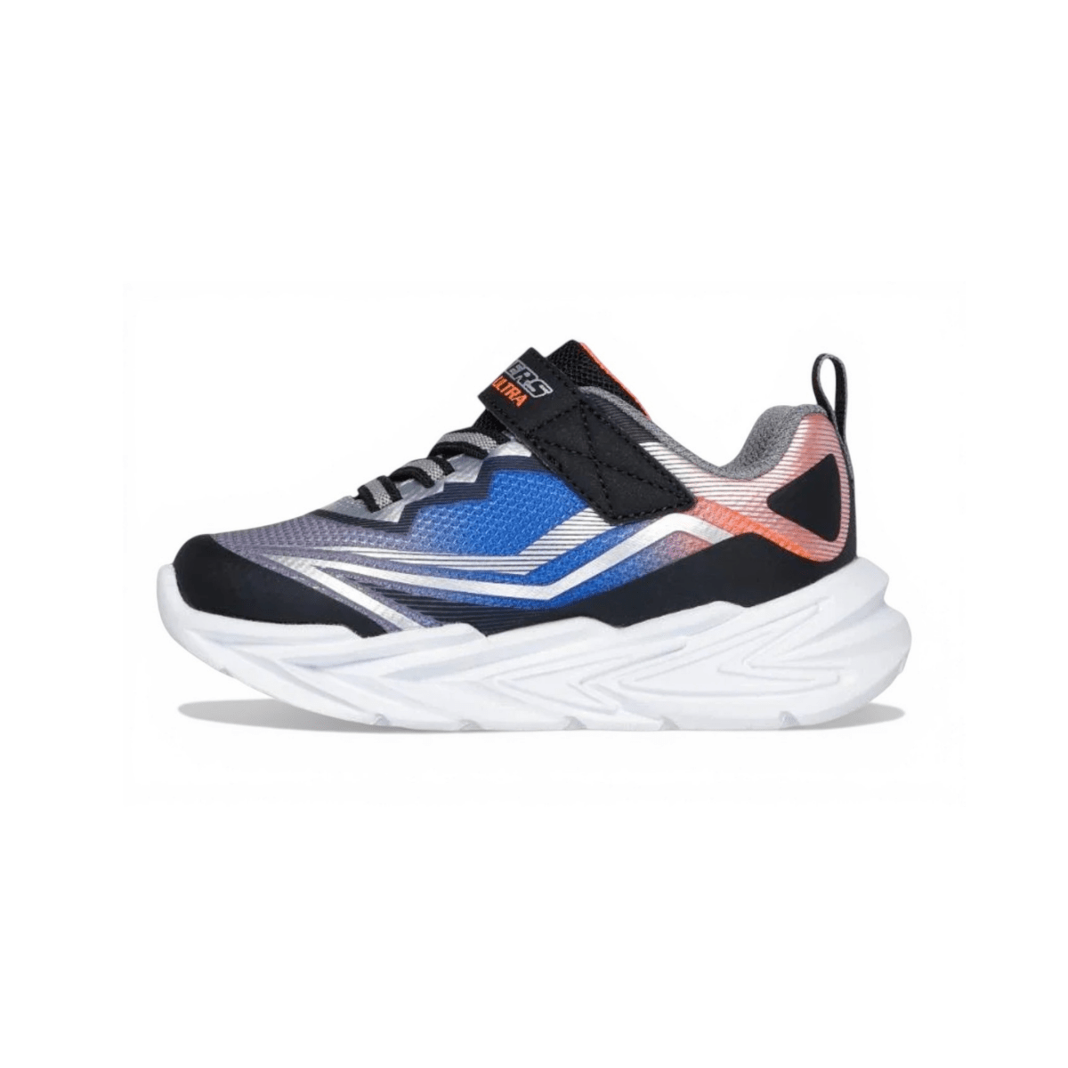 Skechers Toddlers 400139NBKSL S - Lights: Flex - Glow Ultra Black/Silver - 1100380 - Tip Top Shoes of New York