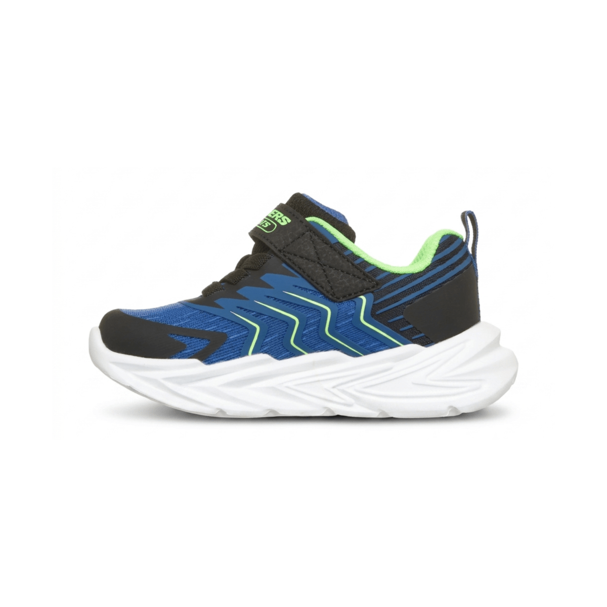 Skechers Toddlers 400141NBBLM S-Lights: Flex-Glow Ultra - Prism-Pacer Black/Blue/Lime - 1112213 - Tip Top Shoes of New York