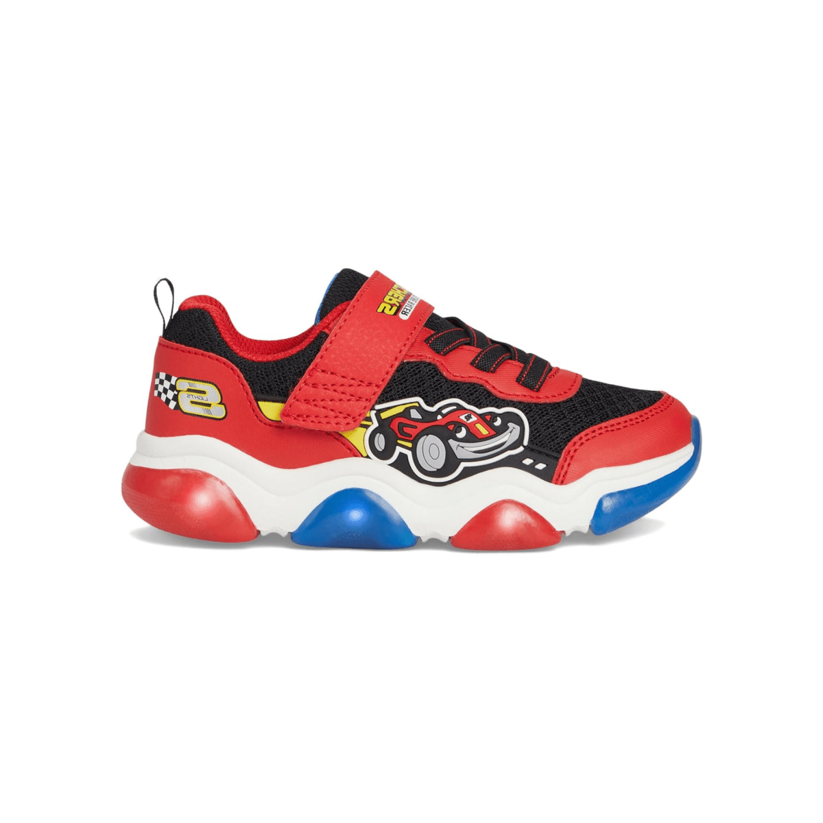 Skechers Toddlers 403501NRDBK Mighty Glow 2.0 Red/Black - 1112203 - Tip Top Shoes of New York