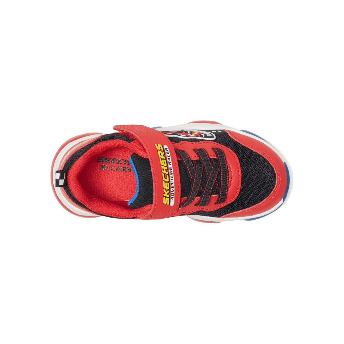Skechers Toddlers 403501NRDBK Mighty Glow 2.0 Red/Black - 1112203 - Tip Top Shoes of New York