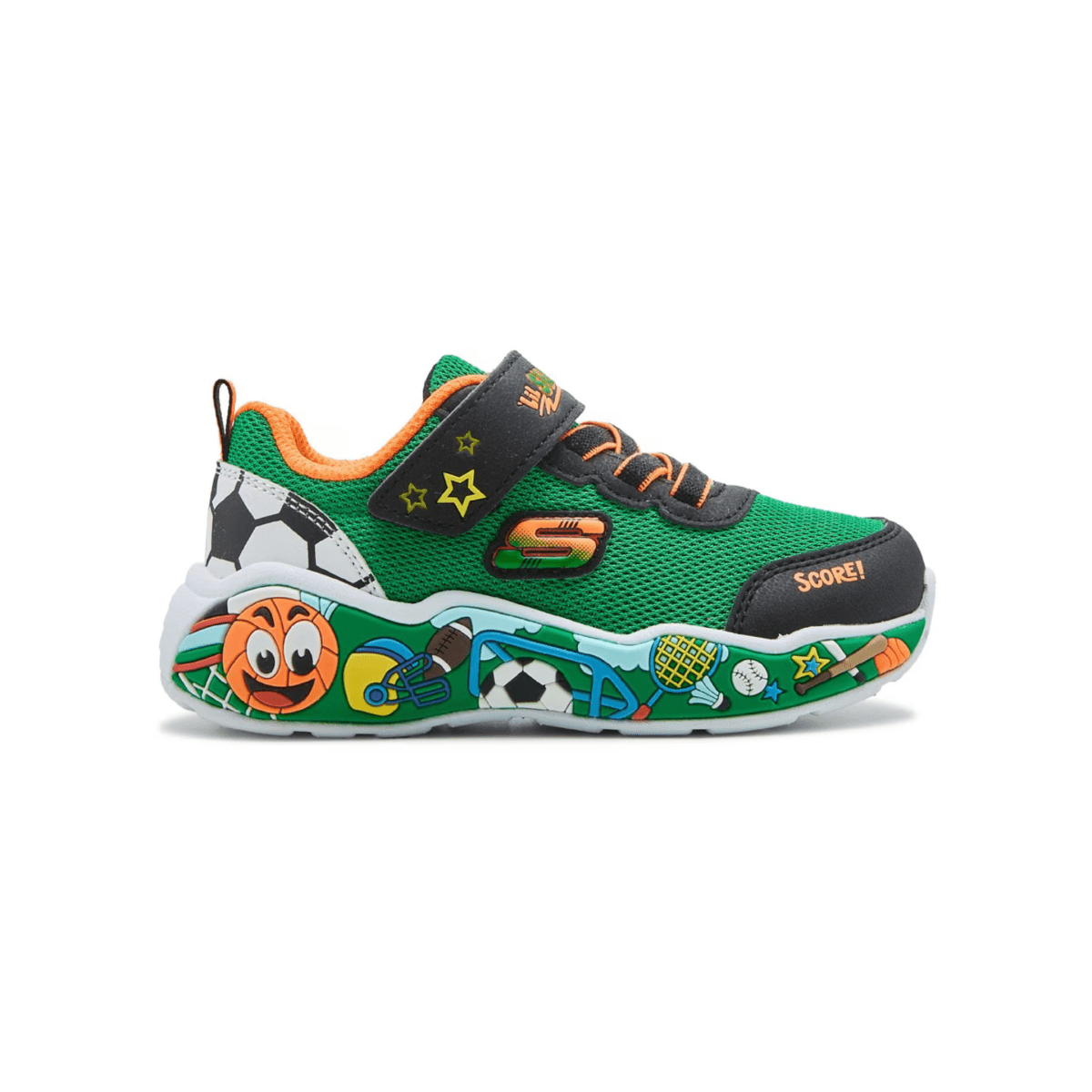 Skechers Toddlers' 407312NGRMT Play Scene Green/Multicolor - 1100400 - Tip Top Shoes of New York