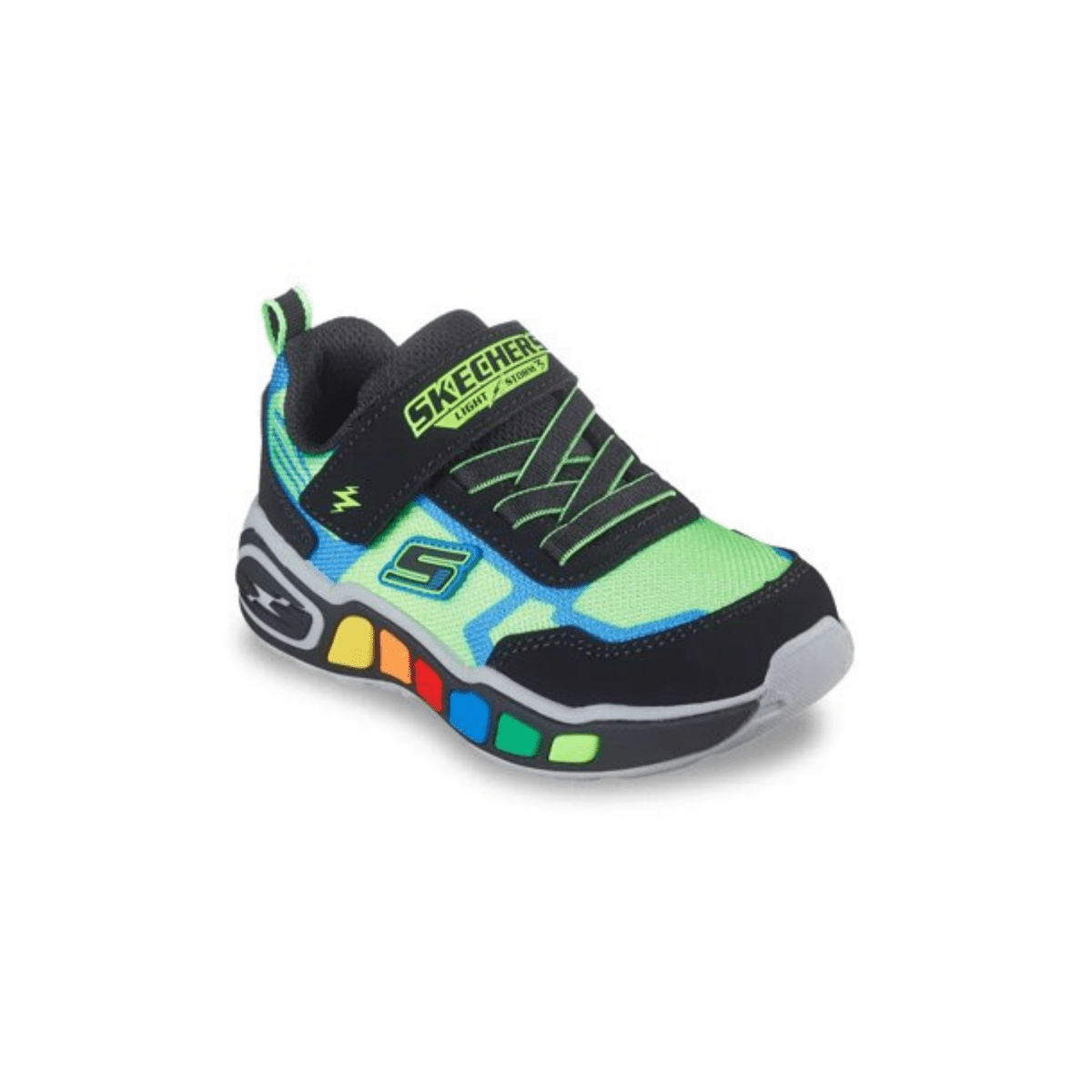 Skechers Toddlers' 407606NLMBK Play Scene - Storm Brights Lime/Black - 1100166 - Tip Top Shoes of New York