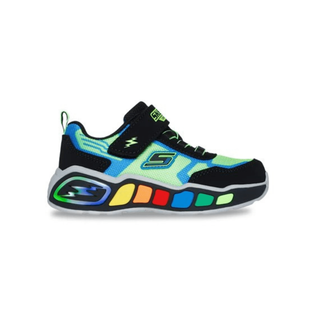 Skechers Toddlers' 407606NLMBK Play Scene - Storm Brights Lime/Black - 1100166 - Tip Top Shoes of New York