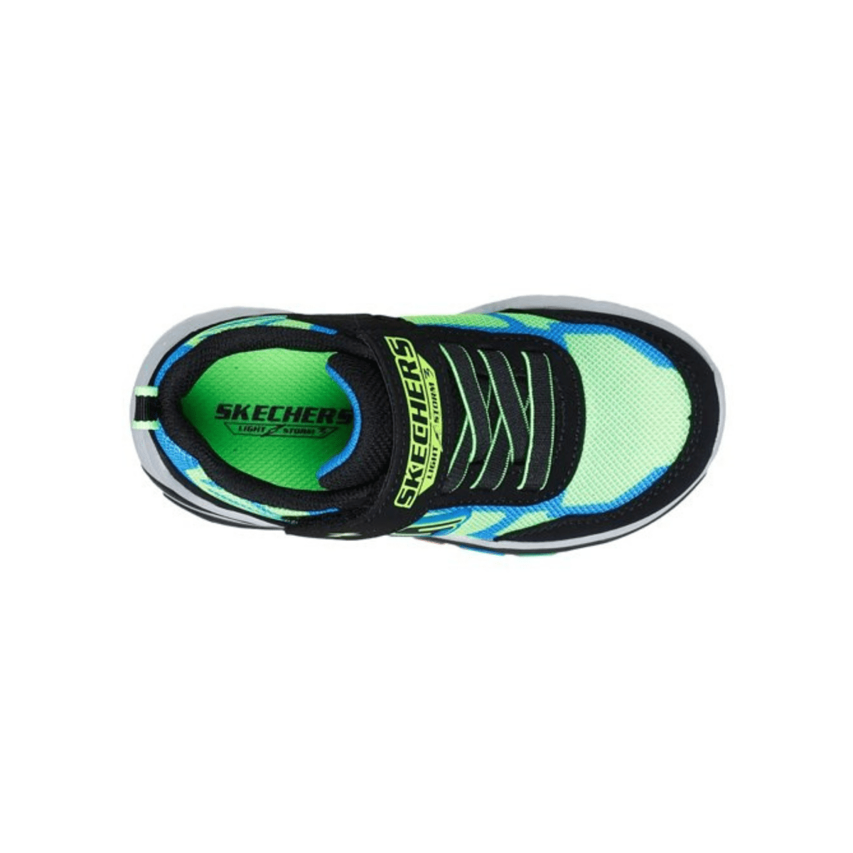 Skechers Toddlers' 407606NLMBK Play Scene - Storm Brights Lime/Black - 1100166 - Tip Top Shoes of New York