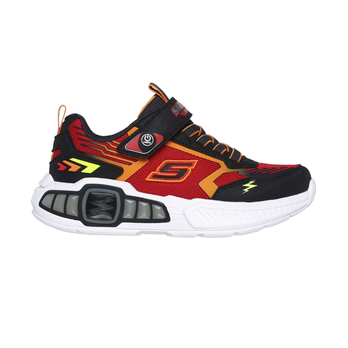 Sketchers PS (Preschool) Boys 400151L S-Lights: Light Storm 3.0 Black/Red - 1081719 - Tip Top Shoes of New York