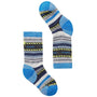 Smart Wool Kid's Hike Full Cushion Margarita Crew Socks Laguna Blue - 1088659 - Tip Top Shoes of New York