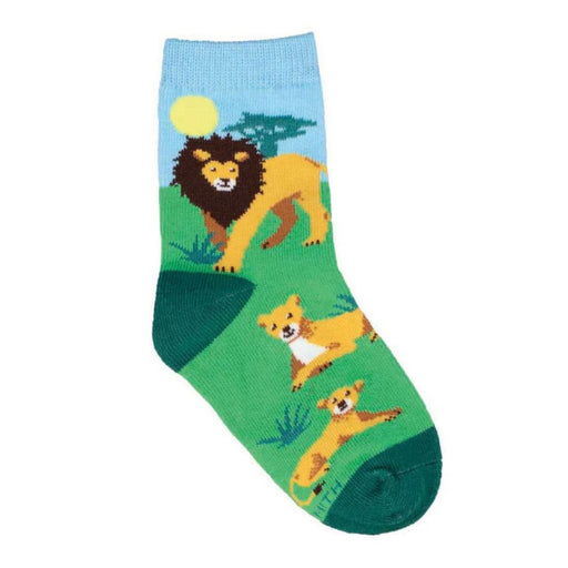 Sock Smith Kid's Lounging Lions Socks - 1091902 - Tip Top Shoes of New York
