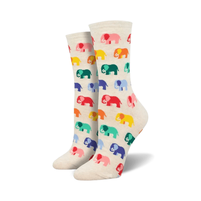 Socksmith Women's Elephant in The Room - 3013120 - Tip Top Shoes of New York