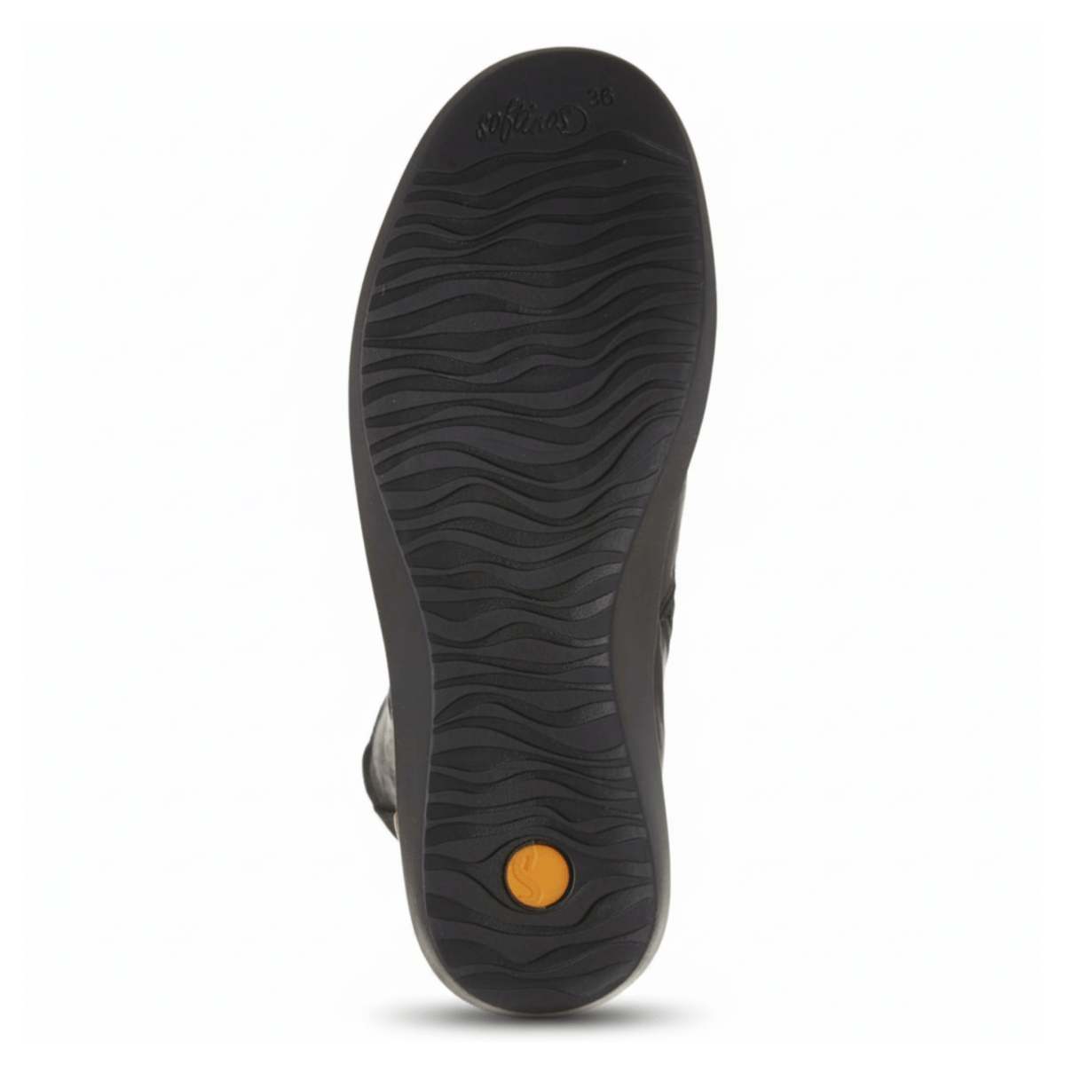 Softinos by Bos & Co Women's Bler550SOF Black Smooth Leather - 9021813 - Tip Top Shoes of New York