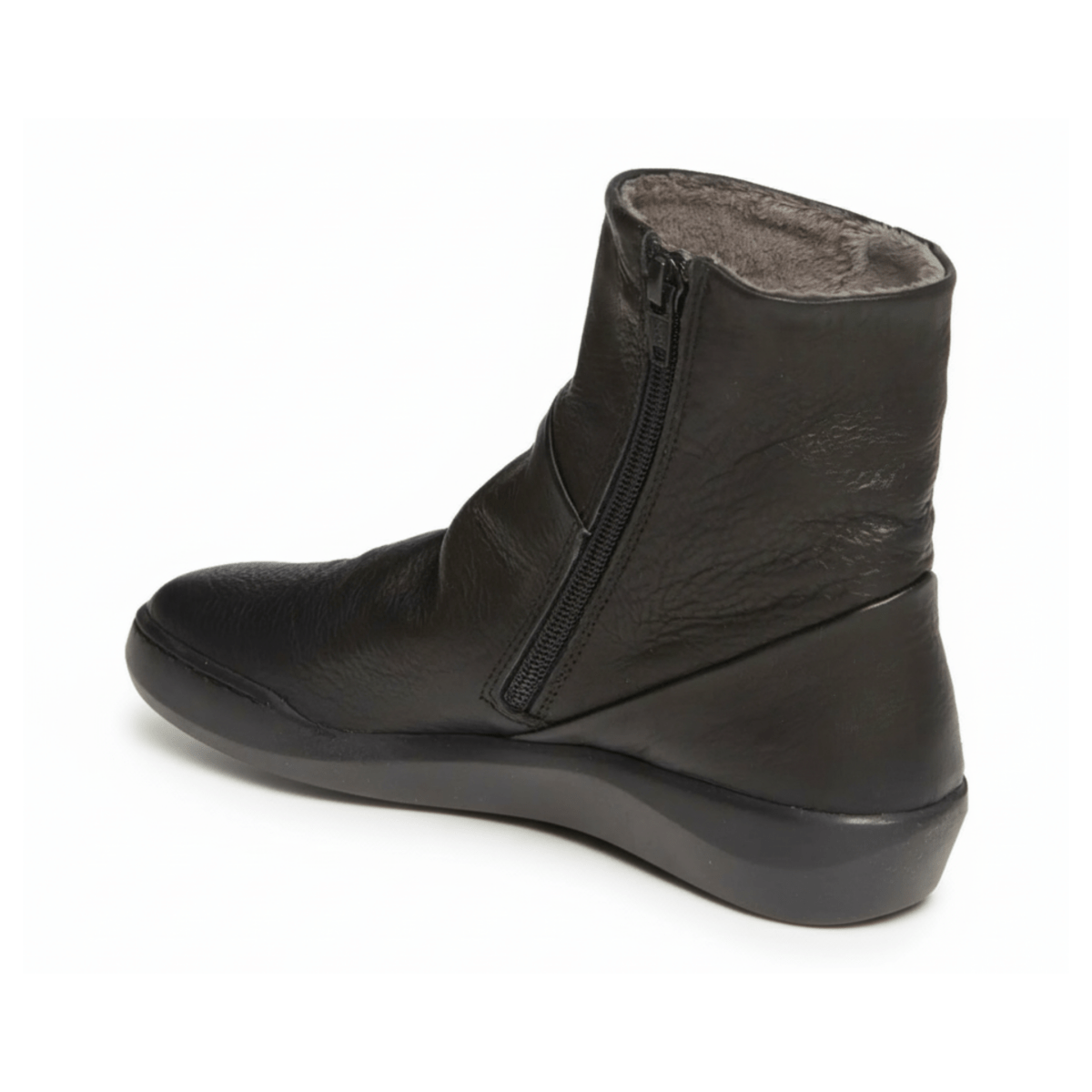 Softinos by Bos & Co Women's Bler550SOF Black Smooth Leather - 9021813 - Tip Top Shoes of New York