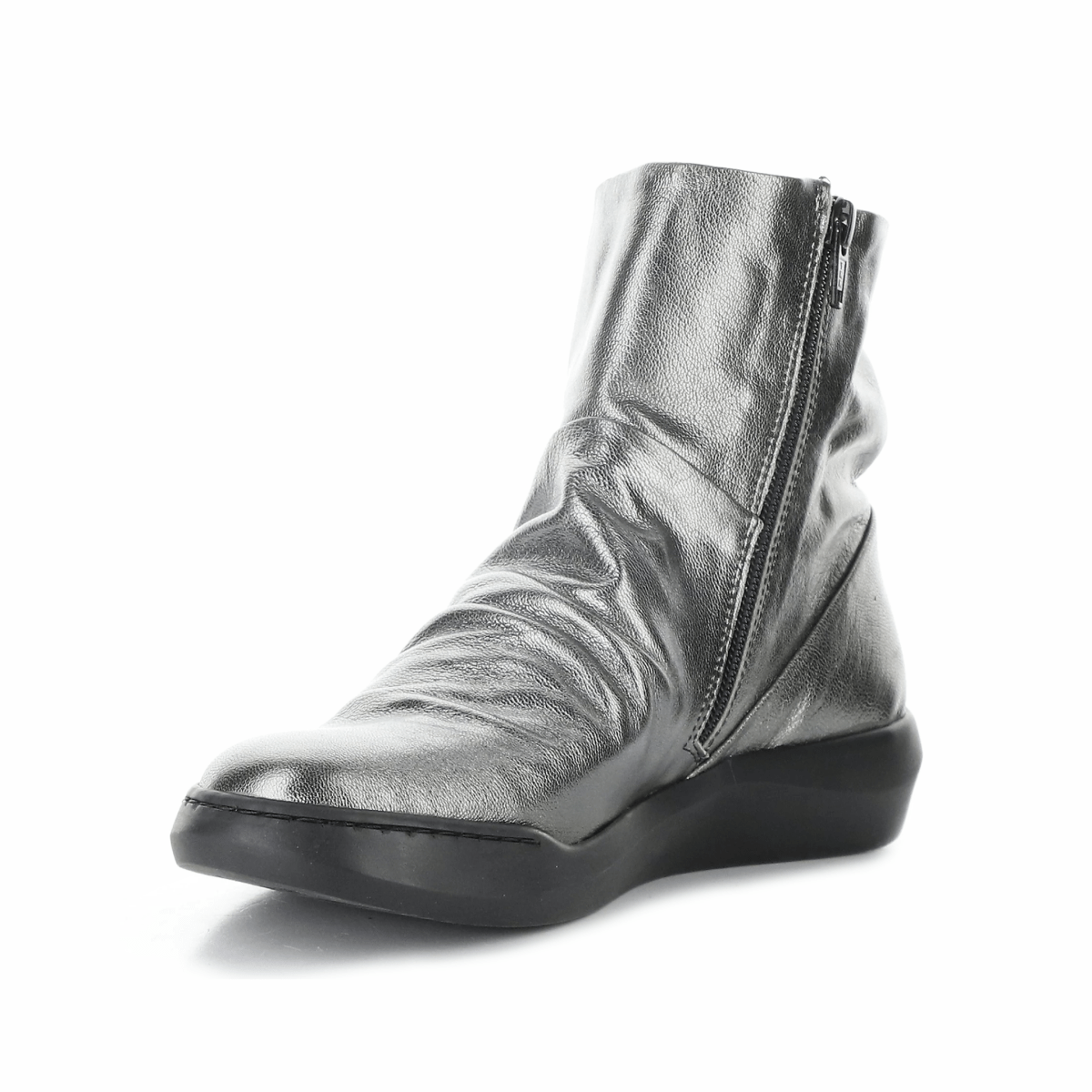 Softinos by Bos & Co Women's Bler550SOF Metallic Leather - 9025270 - Tip Top Shoes of New York