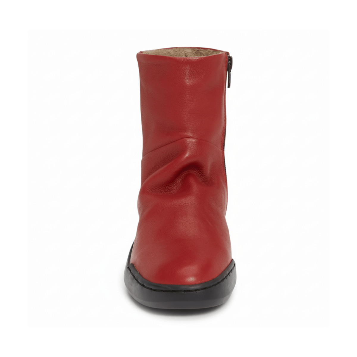 Softinos by Bos & Co Women's Bler550SOF Red Smooth Leather - 9021822 - Tip Top Shoes of New York