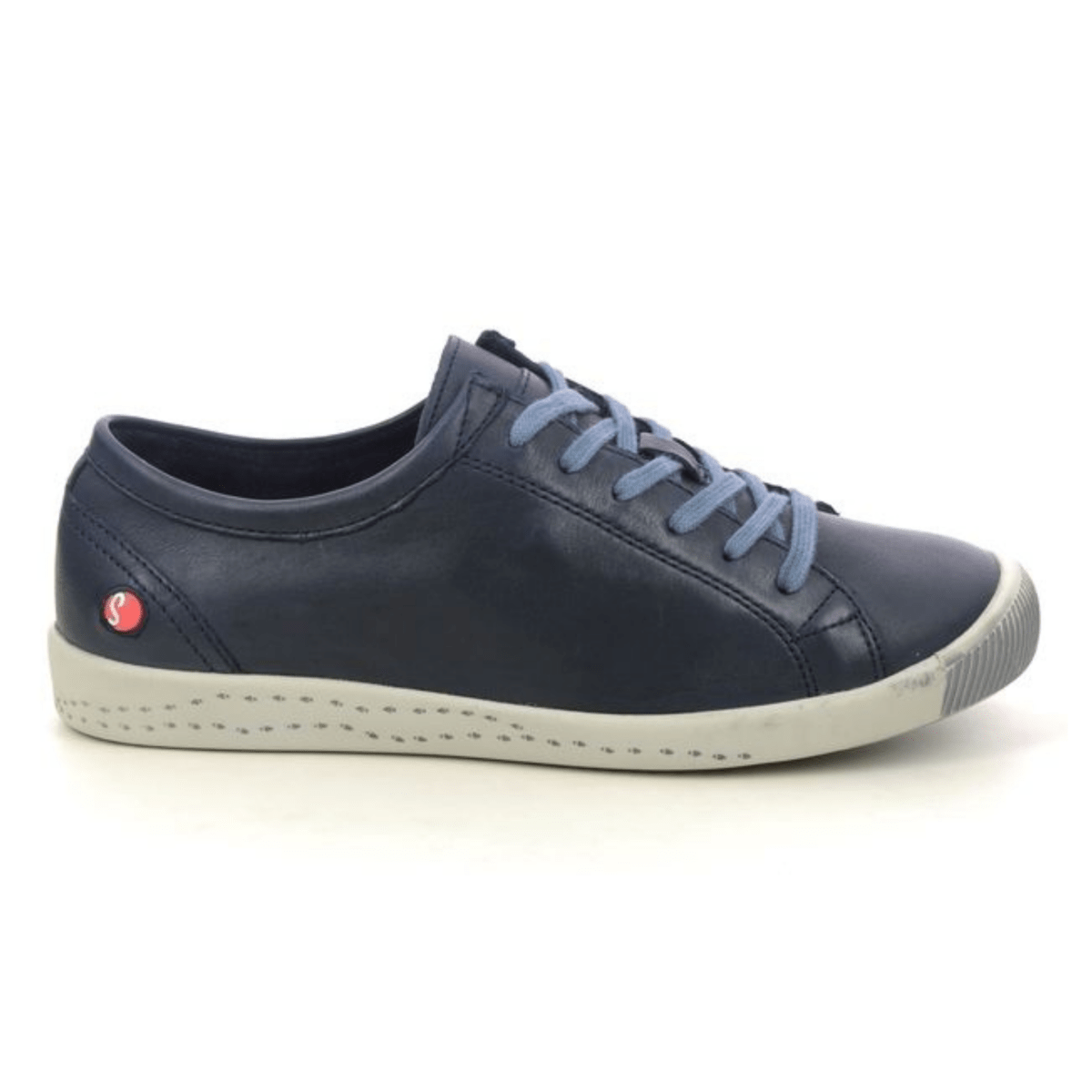 Softinos by Bos & Co Women's Isla154SOF - 552 Navy Washed Leather - 9032249 - Tip Top Shoes of New York