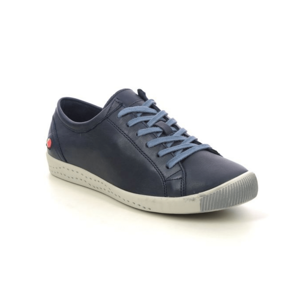 Softinos by Bos & Co Women's Isla154SOF - 552 Navy Washed Leather - 9032249 - Tip Top Shoes of New York
