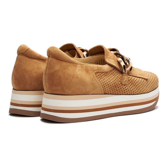 Softwaves Women's Caddie Cognac Suede - 10062899 - Tip Top Shoes of New York