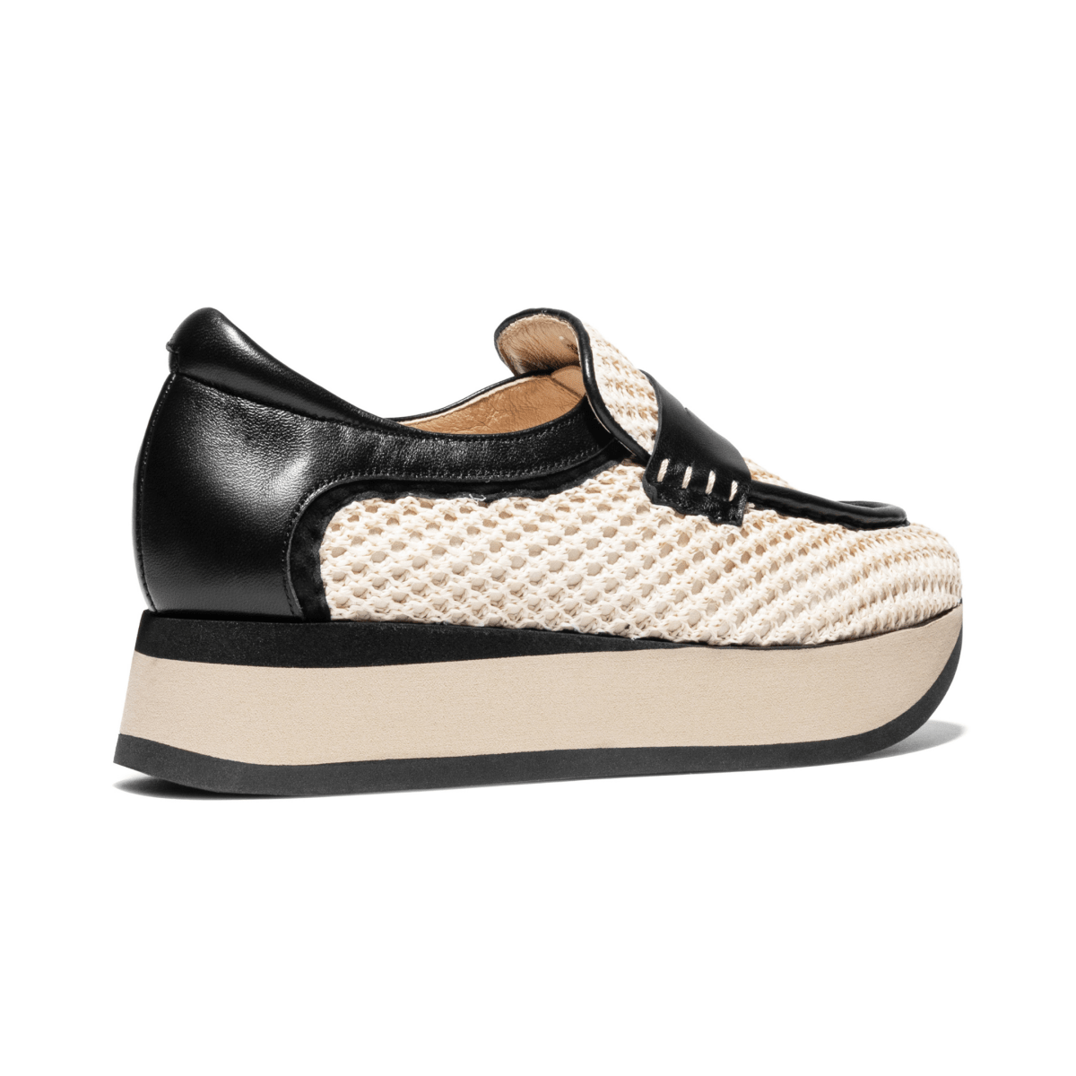 Softwaves Women's Caela Black/Coco Mesh - 9030413 - Tip Top Shoes of New York
