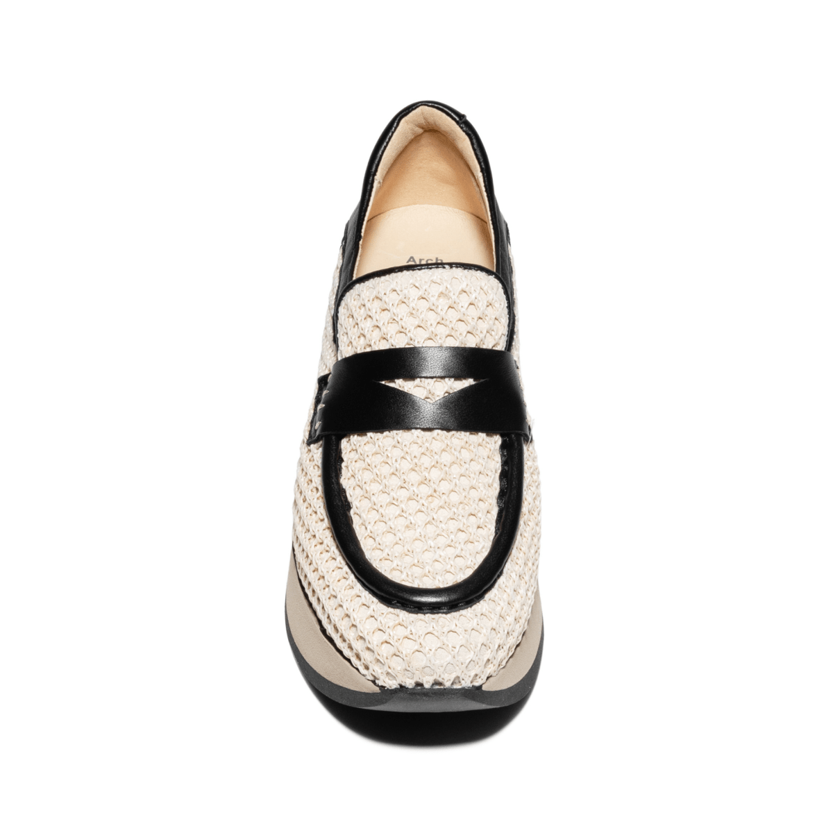 Softwaves Women's Caela Black/Coco Mesh - 9030413 - Tip Top Shoes of New York