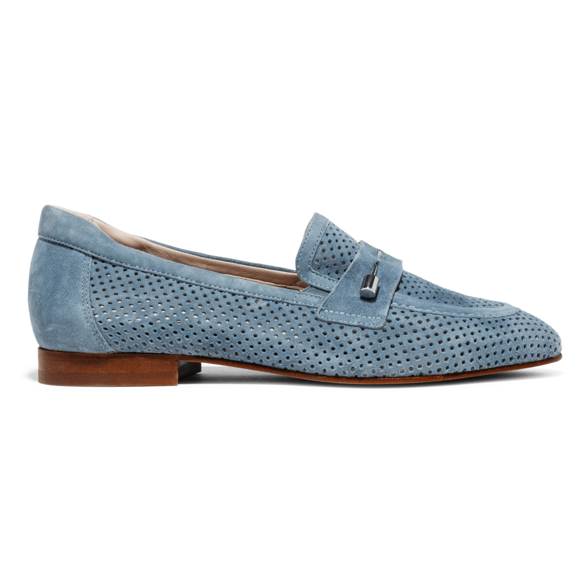 Softwaves Women's Seneca Glacial Blue Suede - 9030432 - Tip Top Shoes of New York