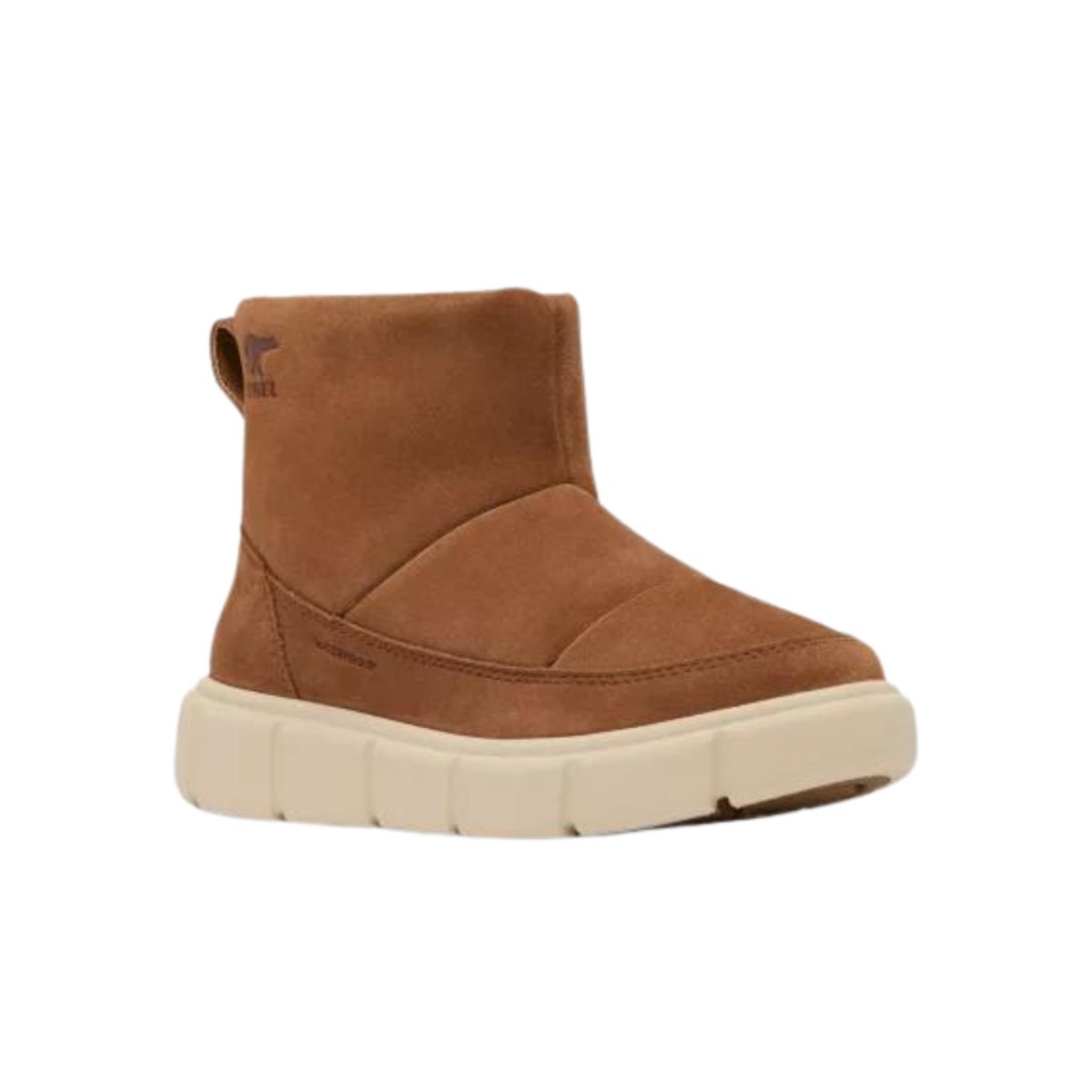 Sorel Girl's Explorer III Waterproof Velvet Tan/Bleached Ceramic - 1085251 - Tip Top Shoes of New York