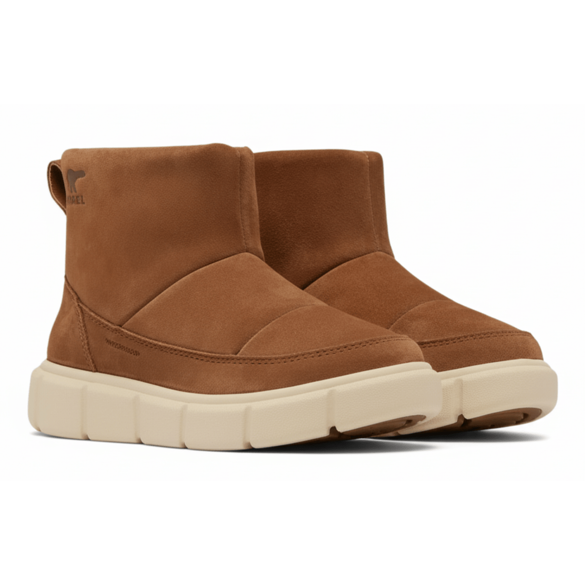 Sorel Girls Explorer III Waterproof Velvet Tan/Bleached Ceramic - 1085251 - Tip Top Shoes of New York