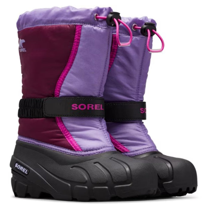 Sorel Kid's Flurry Purple Dahlia/Paisley Purple Waterproof - 1086010 - Tip Top Shoes of New York