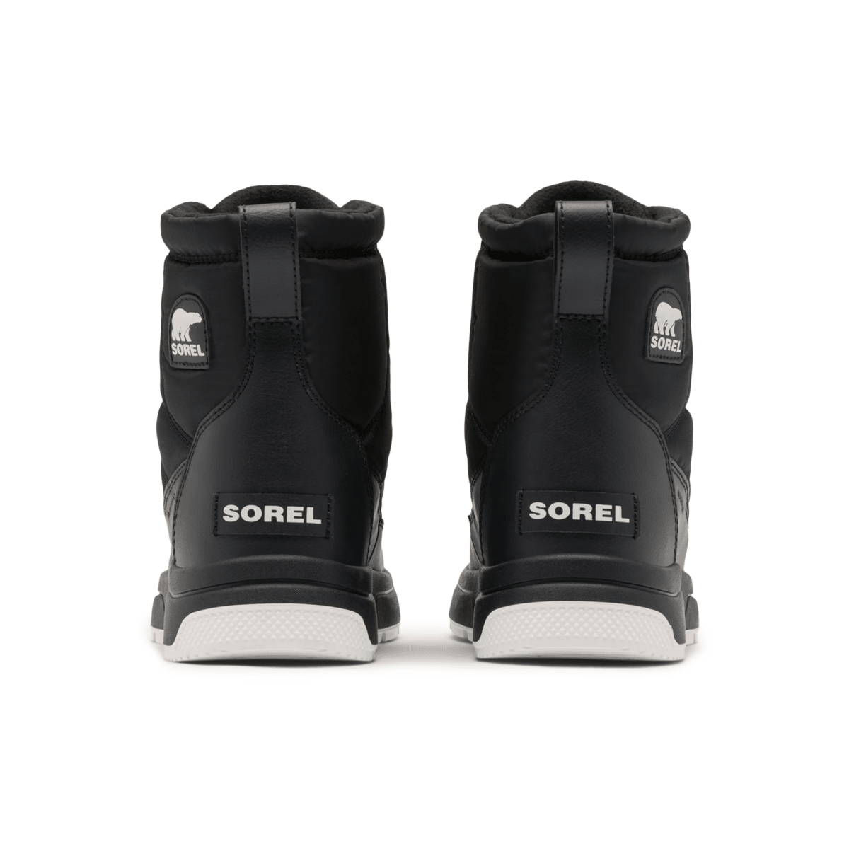 Sorel Kids (Grade School) Whitney III Mid Waterproof Black/White - 1110598 - Tip Top Shoes of New York