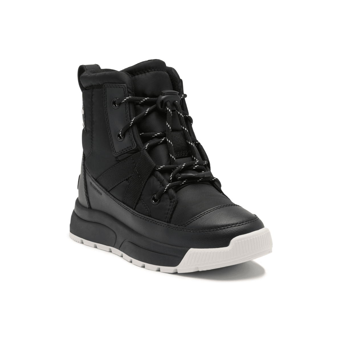 Sorel Kids (Grade School) Whitney III Mid Waterproof Black/White - 1110598 - Tip Top Shoes of New York