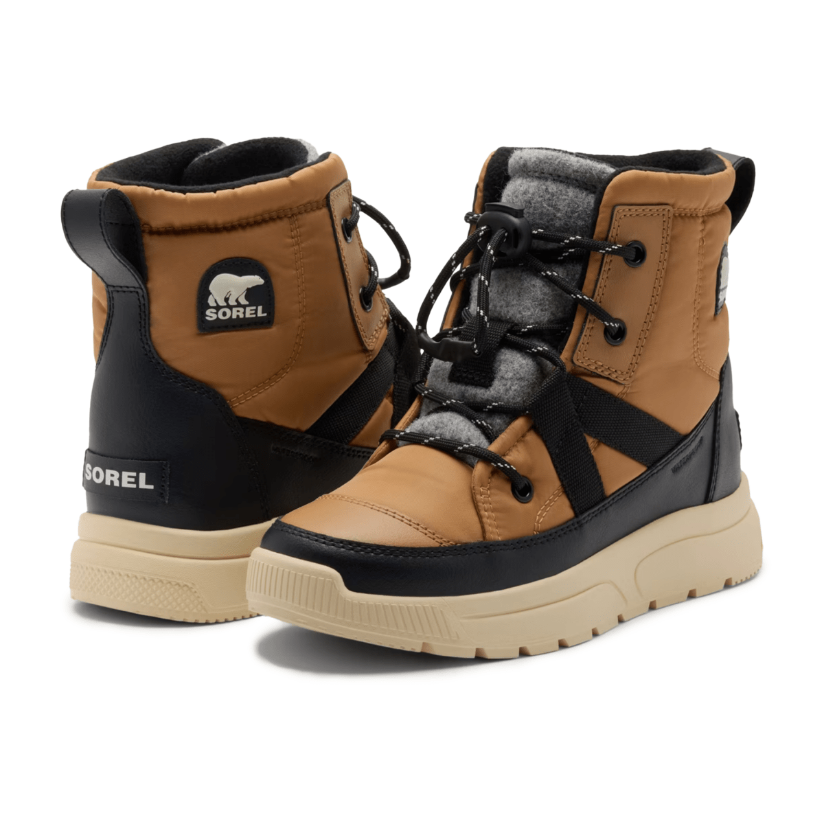 Sorel Kids (Grade School) Whitney III Mid Waterproof Tawny Buff/Tan - 1110775 - Tip Top Shoes of New York
