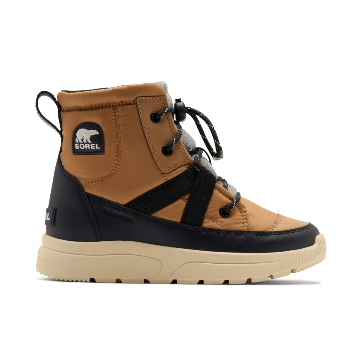 Sorel Kids (Grade School) Whitney III Mid Waterproof Tawny Buff/Tan - 1110775 - Tip Top Shoes of New York