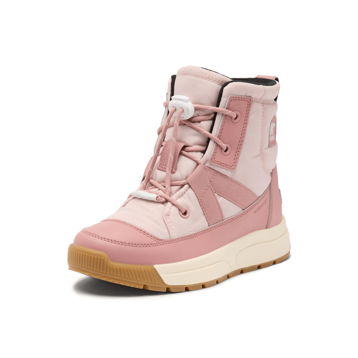 Sorel Kids (Preschool) Whitney III Mid Waterproof Pink/Cream - 1110799 - Tip Top Shoes of New York
