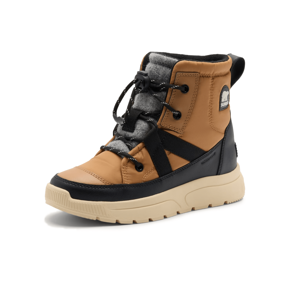Sorel Kids (Preschool) Whitney III Mid Waterproof Tawny Buff/Tan - 1110763 - Tip Top Shoes of New York