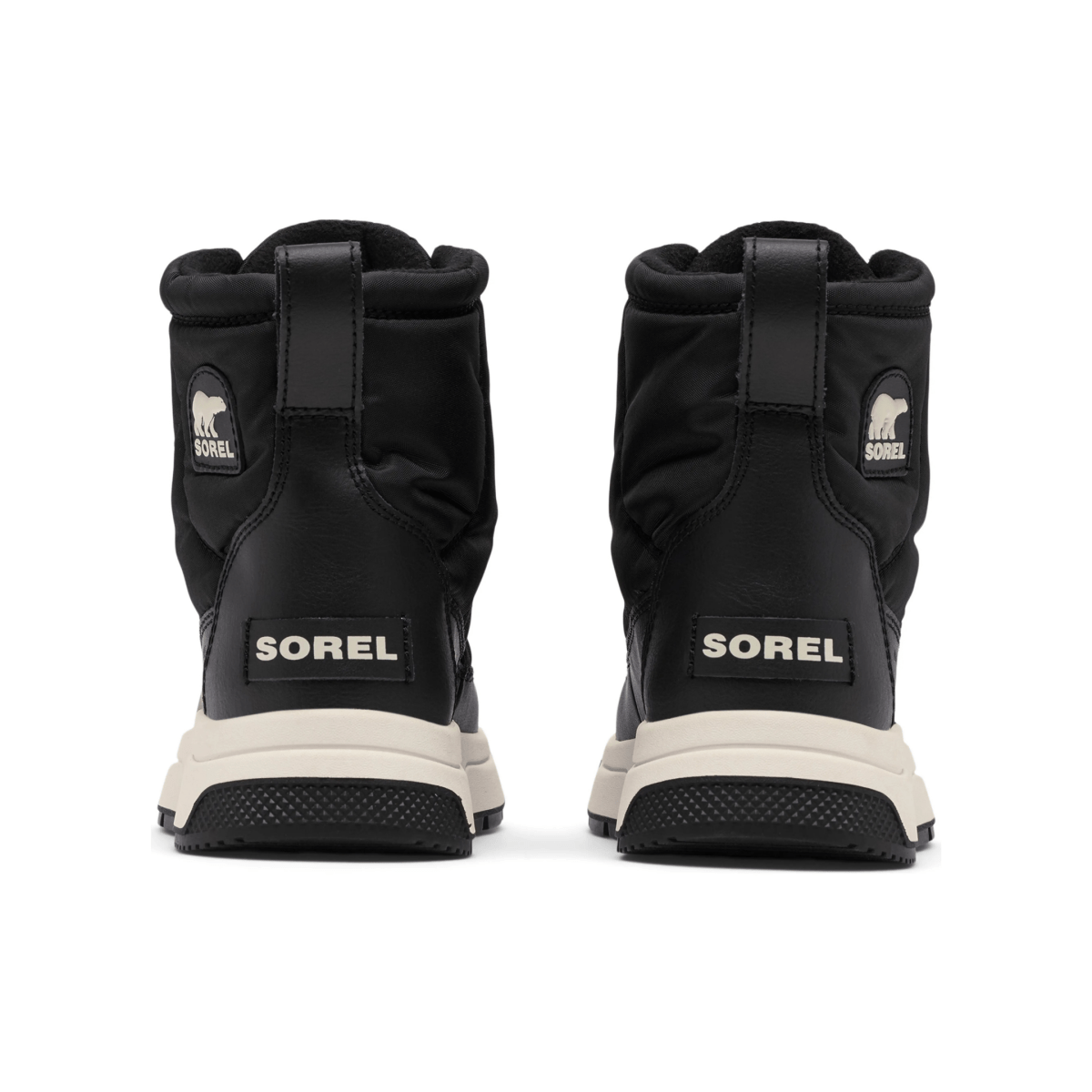 Sorel Kids' Whitney III Mid Black/Sea Salt Waterproof - 1098872 - Tip Top Shoes of New York
